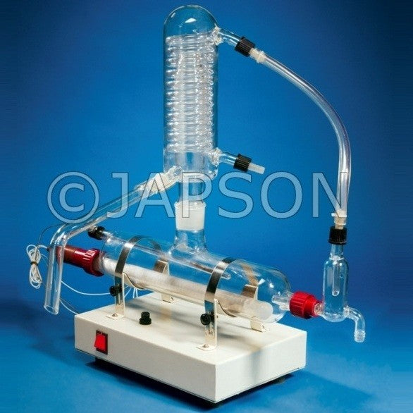 Single Stage Quartz Distillation Apparatus, Horizontal Model Single Stage Quartz Distillation Apparatus, Horizontal Model